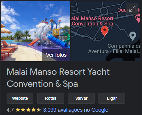 image 7 Foto do Google Meu Negócio do Malai Manso Resort Yatch Convention & Spa.