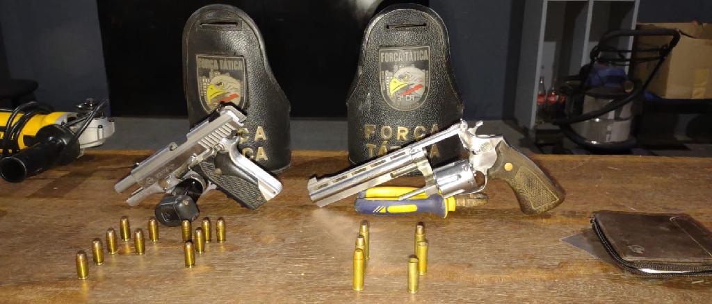 Força Tática evita roubo a loja de caça e pesca em Sinop