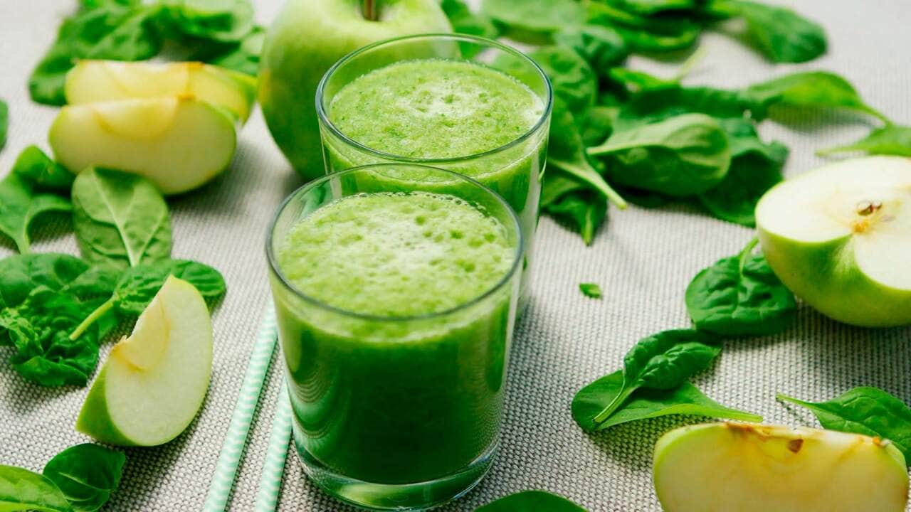 Receita de suco verde