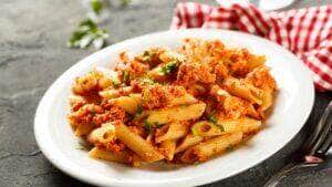 Receita de macarrão com frango