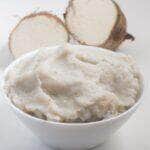 Receita de purê de inhame com nutrientes