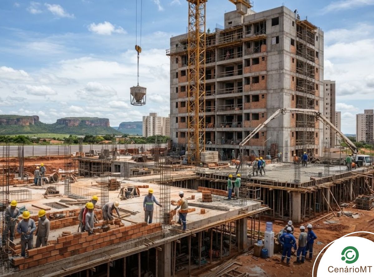 Foto de construção civil
