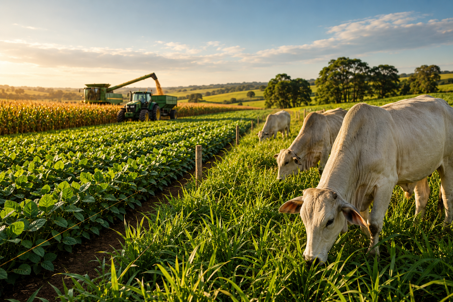 O engenheiro agrônomo Leandro Barcelos detalha como o sistema ILP gera uma terceira fonte de receita para a propriedade e aprimora as condições químicas, físicas e biológicas do solo.