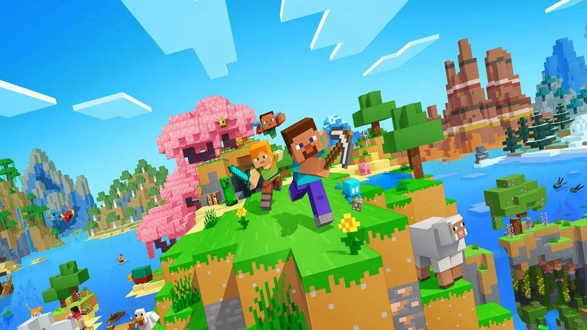 Minecraft no Switch 2 permite até quatro jogadores