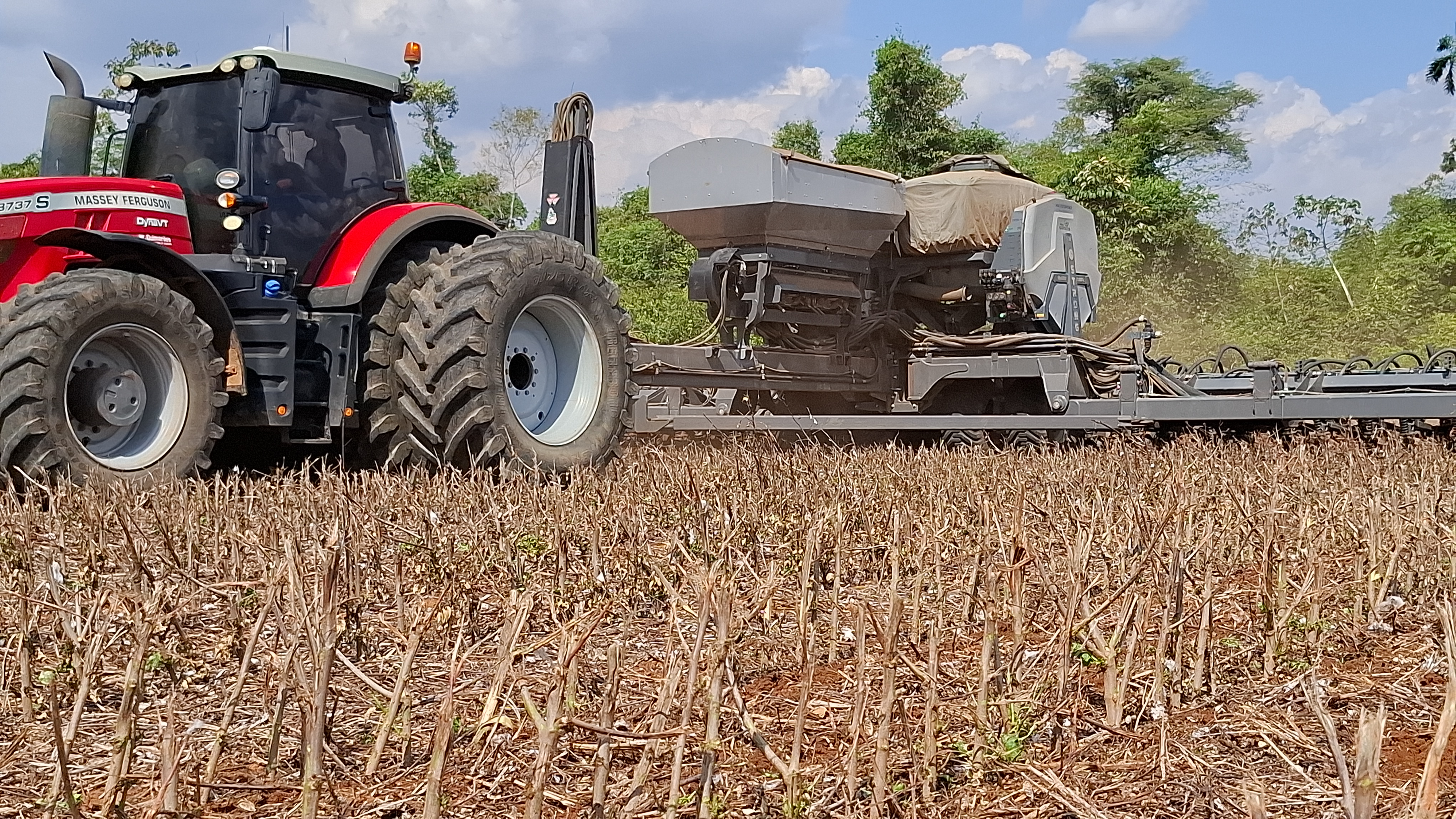 Com chuvas recentes que aliviam o solo no médio-norte mato-grossense, ritmo dos trabalhos avança com cautela, custos elevados de produção e aperto no crédito rural.