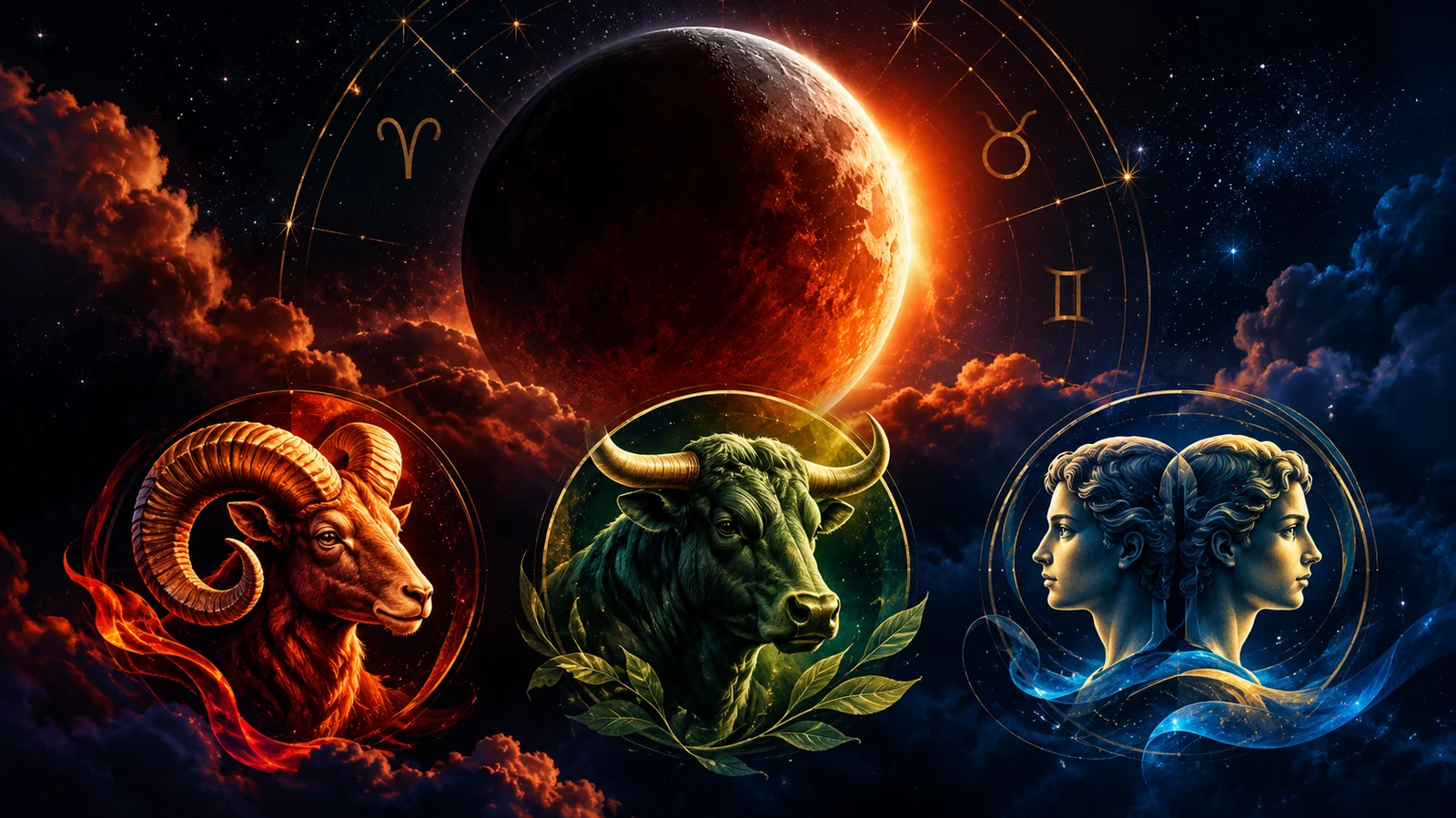 Arte reflexos astrológicos 1600×899