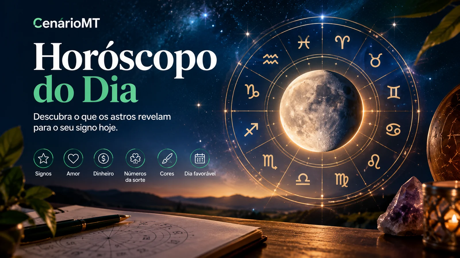 Horóscopo do Dia Sob as Estrelas