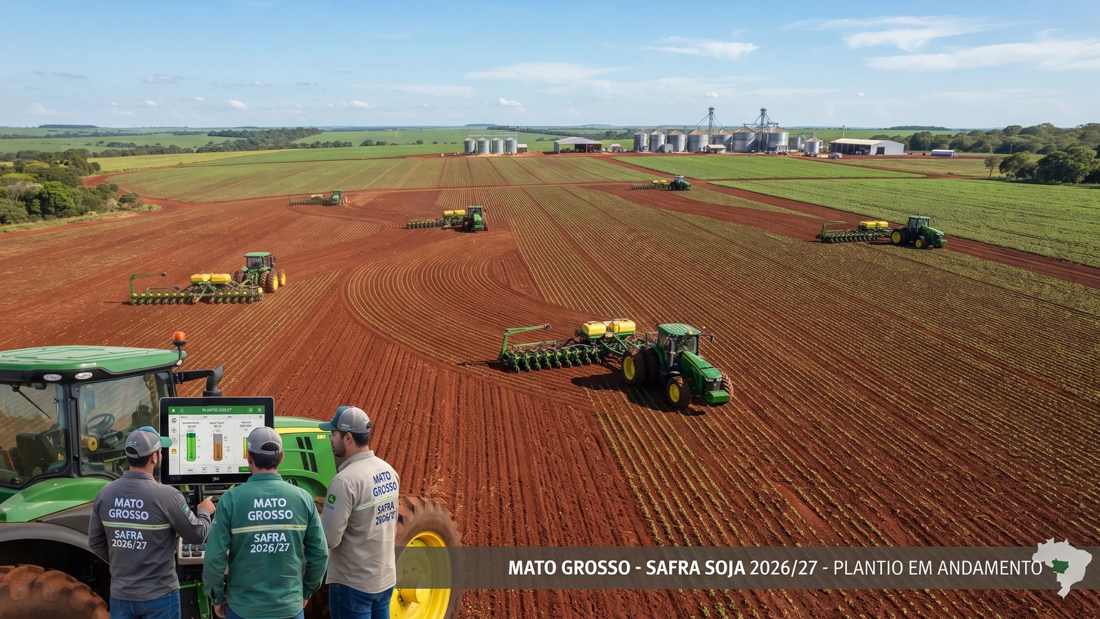 Plantio da soja