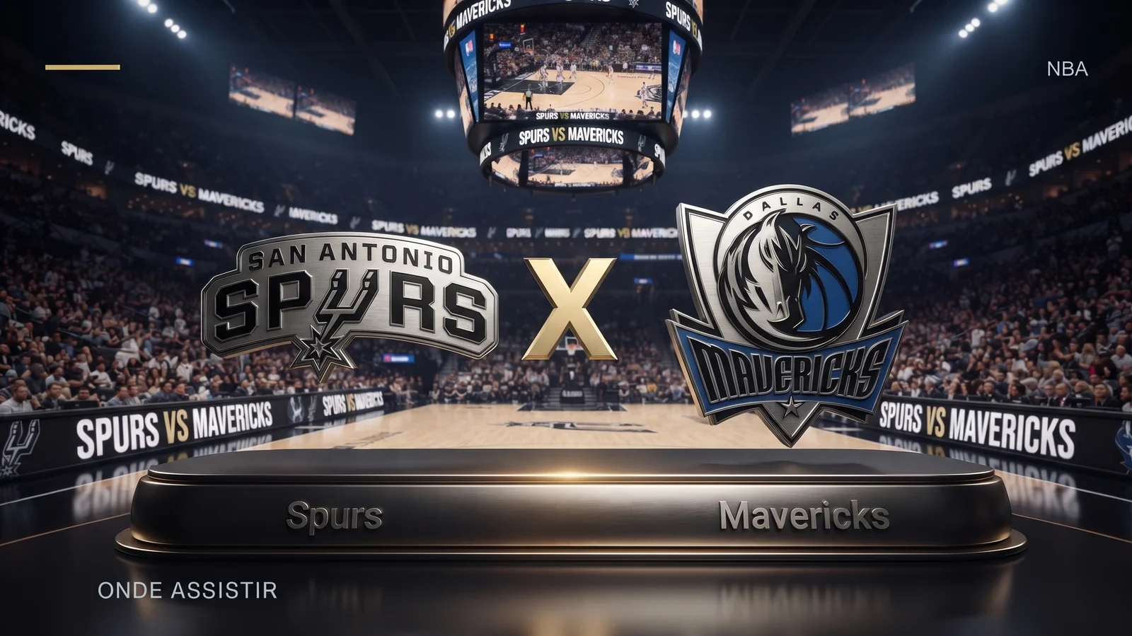 Spurs x Mavericks: onde assistir à NBA ao vivo