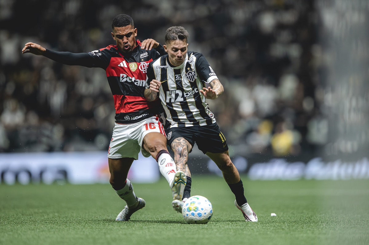 Flamengo x Atlético-MG: onde assistir ao vivo, horário e prováveis escalações pelo Brasileirão. Imagem: Pedro Souza/Atlético