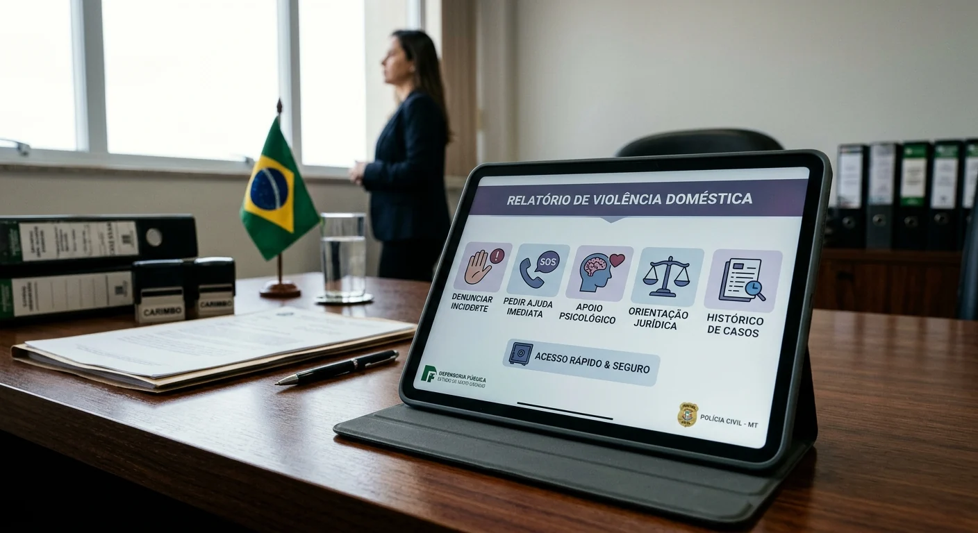 MPMT lança plataforma digital e aplicativo para denúncias de violência contra a mulher em Mato Grosso